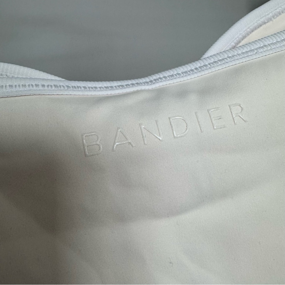 Bandier Aperitif Gardenia Sweetheart Corset Bra Pocket Skort Tennis Athleisure M - Picture 5 of 13
